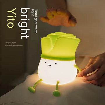 Green Chinese OnionNight Light